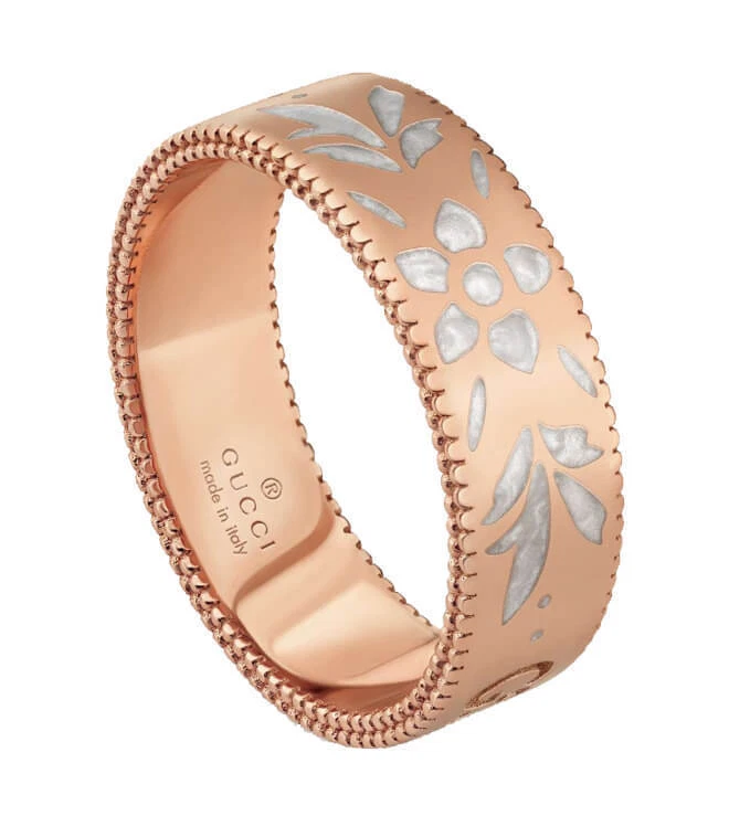 Gucci rose gold ring outlet