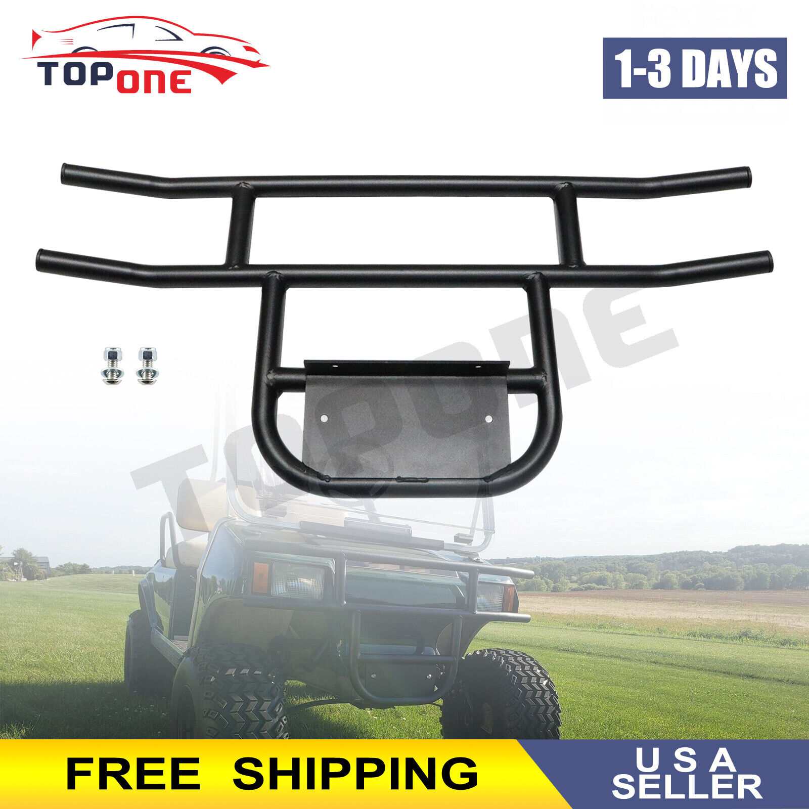 Upper Brush Guard - Club Car Ds