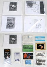 CANON MANUAL ARCHIVE LARGE LOT