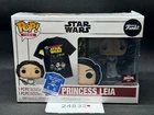 Funko Pop Star Wars Pop & Tees Princess Leia Targetcon 24832