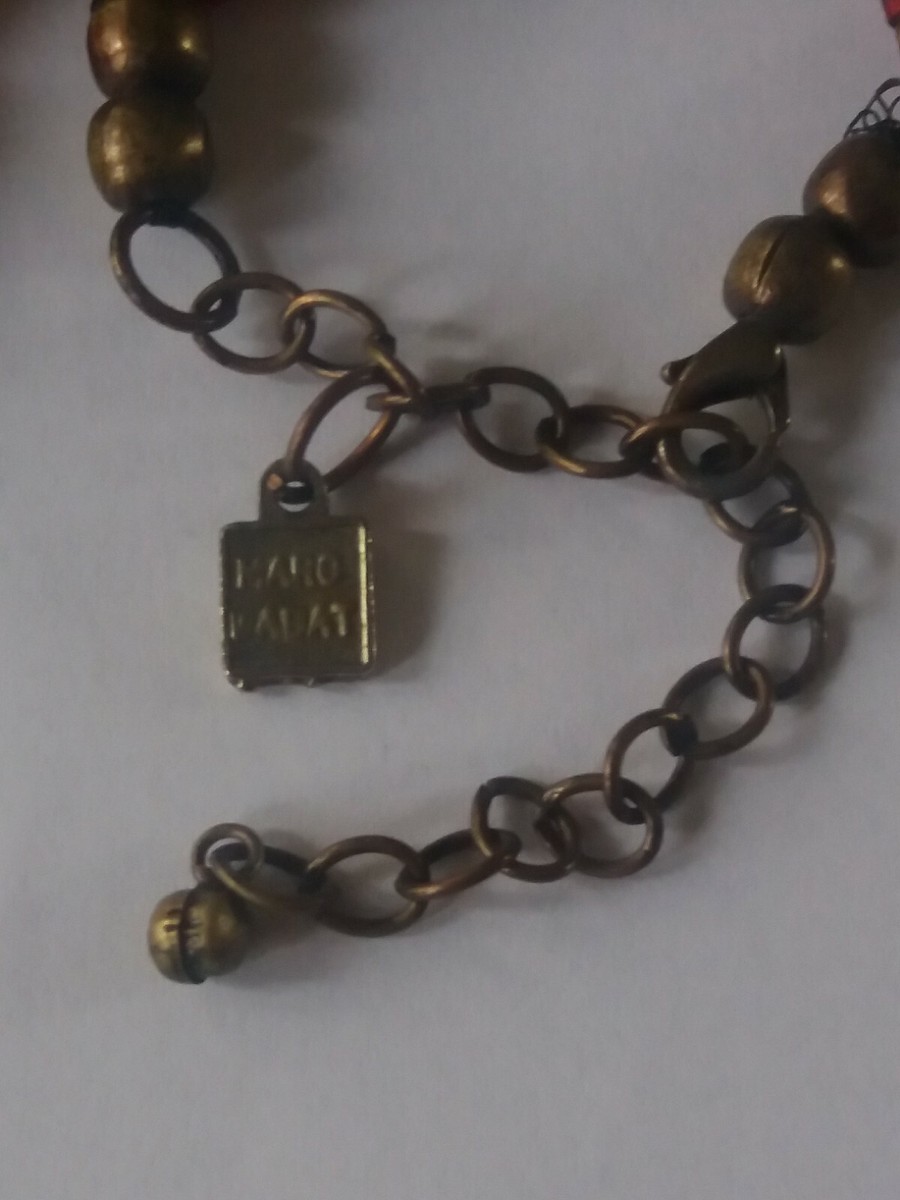Collier Vintage Signé MARC LABAT - Très Chic - Marque METAL POINTU'S - Occasion