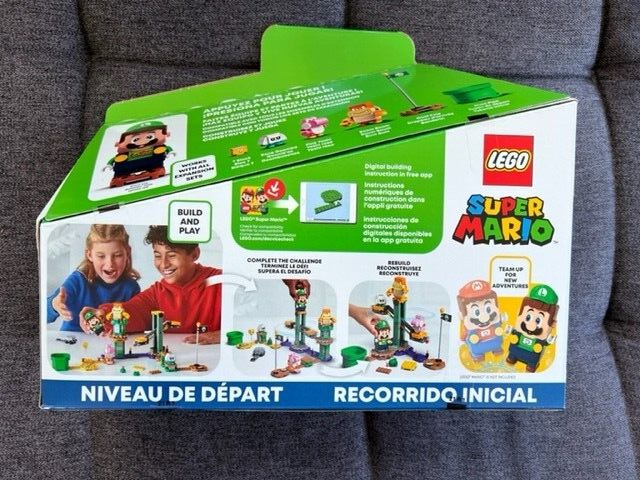 Mario Adventures Lego Pack Inicial Mario Luigi Lego Mario Pack