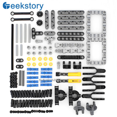 123PCS Technic Parts MOC Suspension Pack Pins Bricks sets For legoeds