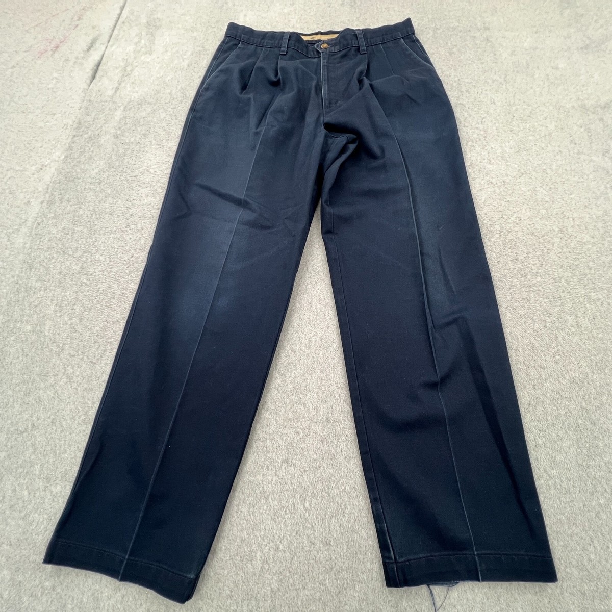 Vintage Dockers Pants Mens 36x32 Navy Blue Preppy Dress Pants High Rise READ Vintage Dockers Pants Mens 36x32 Navy Blue Preppy Dress Pants High Rise READ