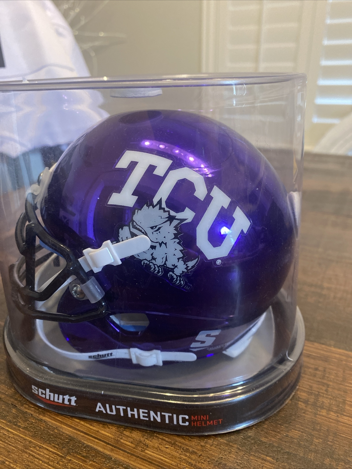 Josh Doctson Signed Autographed TCU Mini Helmet