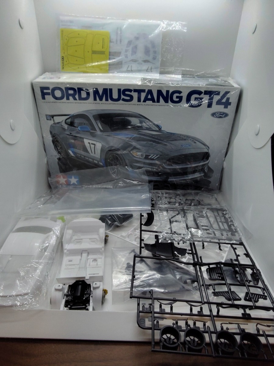 Tamiya #24354 Ford Mustang GT4 1/24 Scale Plastic Model Kit L25 | eBay