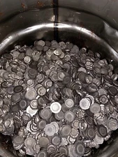 PURE Nickel Anodes Inco s Rounds, Ten pound quantity, free shipping in USA