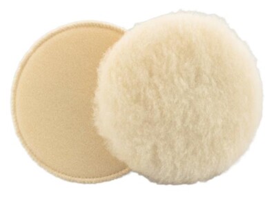 Wollhaube Polierpad 150 mm Klett FLE40225
