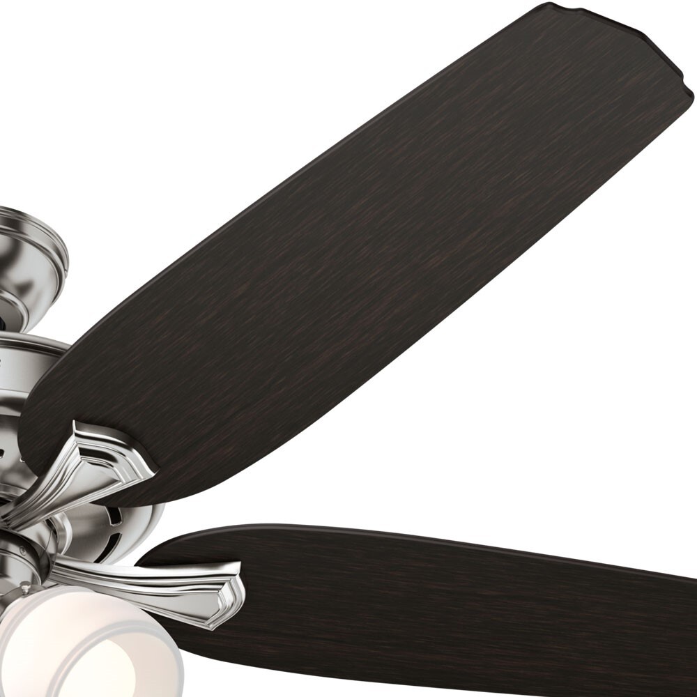 Hunter 60 Inch Brushed Nickel Ceiling Fan Shelly Lighting