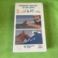 Betamax Children s Heroes Of The Bible- David Moses - Vanguard Video