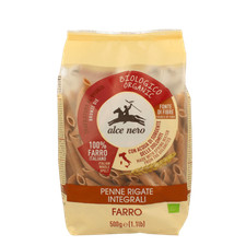 Penne Rigate épeautre Blé Complet Bio Alce Nero 500g