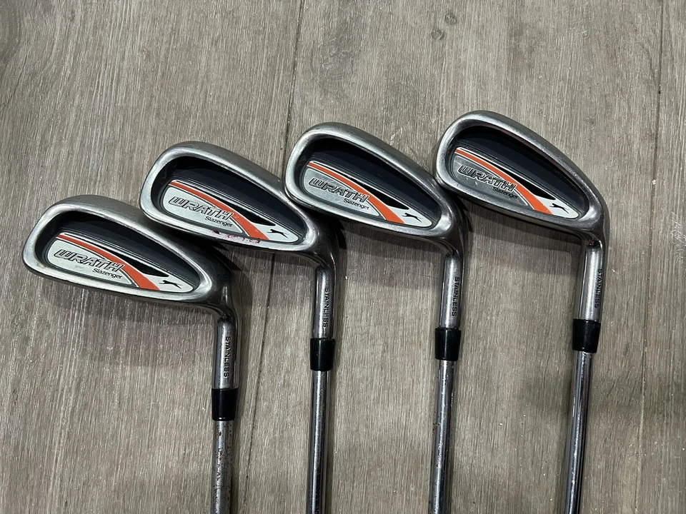 Slazenger Wrath Uni-Flex Harrison Steel Shaft 678P Iron Set Men’s Golf Clubs RH - Image 3 of 4