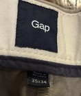 Men’s GAP Brand Khaki Slacks 34/35 Great Condition Cotton — photo 9