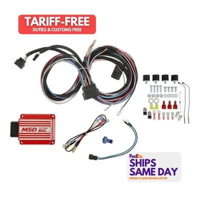 Msd Ignition 6423, Kit Red Aluminum Ultra 6Al Ignition Box Red Finish Performanc