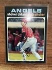 2020 Topps Heritage Shohei Ohtani Action Image Variation #433 Angels SP Dodgers