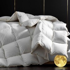 HANYUN Goose Down Feather Comforter All Season Palatial King Size Duvet Inser...