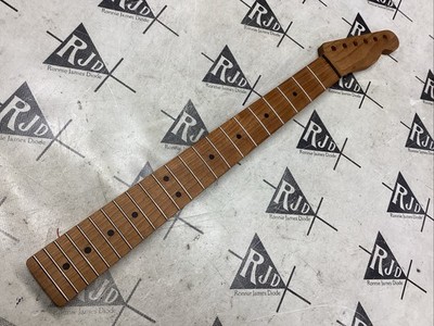 Warmoth Tele Modern Electric Guitar Neck Roasted Maple Fatback | eBay