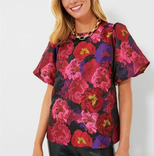 Camicetta Pomander Place Camellia Jacquard Lyla taglia M