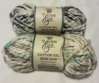 Yarn Bee Cotton XXL Beachy Keen Bulky Chunky Yarn 5 Lot of 2 Skeins Multi-Color  — photo 1