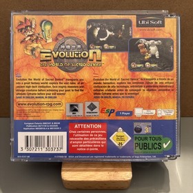 Evolution The World Of Sacred Device Game | Tested | Sega Dreamcast | Complete