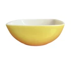 Vintage Pyrex Bowl Dish 410 Yellow Glass Small Hostess Set 12 Ounce Oz