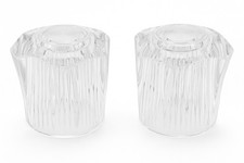 Hot/Cold Lav/Sink Handles Clear