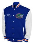 Florida Gators Franchise Club Fleece Varsity Full-Snap Jacket - Blue