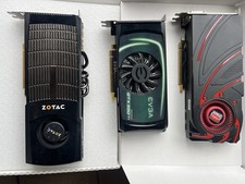 Lot Of 3 GPU Nvidia Radeon Zotac
