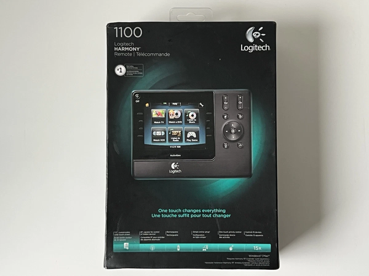 ロジテック　Logitech Harmony 1100 Universal Remote タッチスクリーン Amazon.co.jp: ロジテック Logitech Harmony 1100 Universal Remote