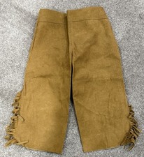 Vintage Toddler Leather Chaps 1980s Possibly 2 Toddler 16  Long