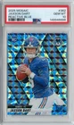 2025 Panini Mosaic Jaxson Dart REACTIVE BLUE PRIZM Rookie RC #362 PSA 10 GIANTS