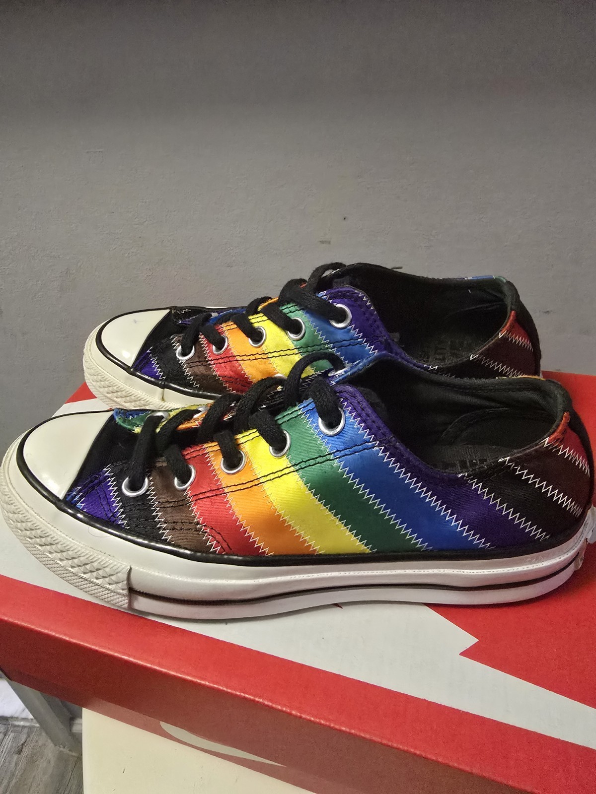 Converse Chuck Taylor All Star Pride LGBTQ 167756C Rainbow  Womens Size 6