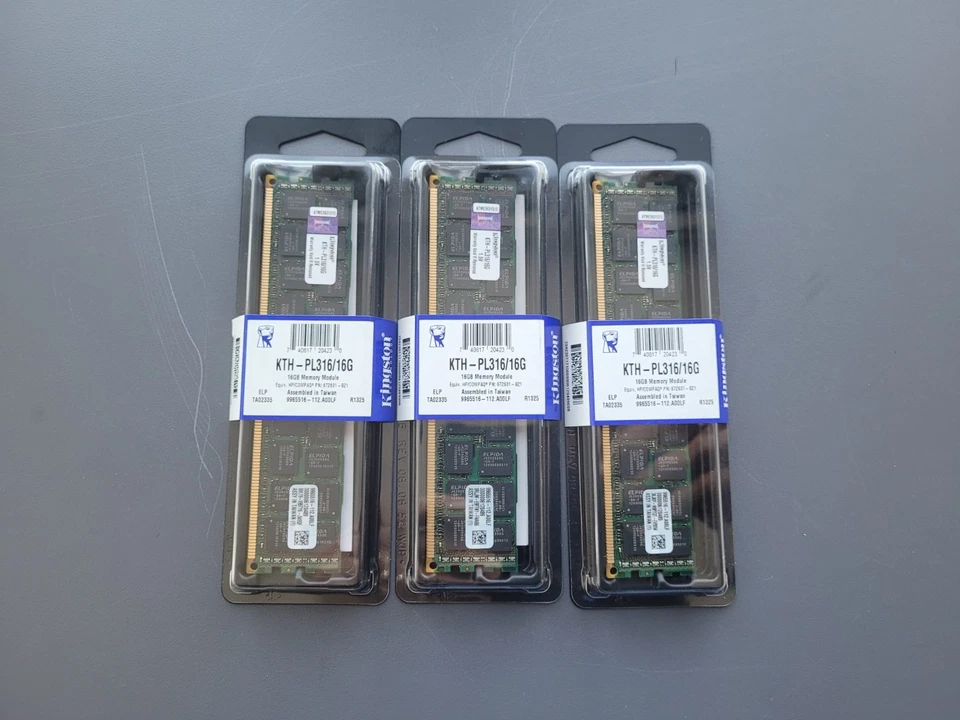 Kingston KTH-PL316/16G 16GB 2RX4 PC3 12800R Speichermodul / Memory Module 16GB - Bild 3 von 4