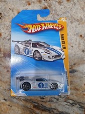 2009 Hot Wheels Hw New Models 09 Ford Gt Lm White Read Details