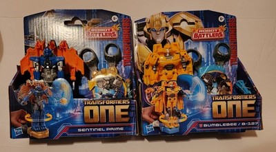 Transformers One Robot Battlers Sentinel Prime & Bumblebee Set