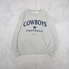 Vintage Dallas Cowboys Nike Sweatshirt Crewneck Size Large NFL