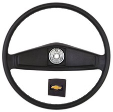 1973 1974 1975 1976 1977 Chevy Truck Black Steering Wheel Kit W Horn Cap