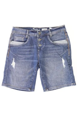 ⭐ Short en jean Fresh Made pour femme taille 36, S bleu en coton ⭐ - Photo 1/4