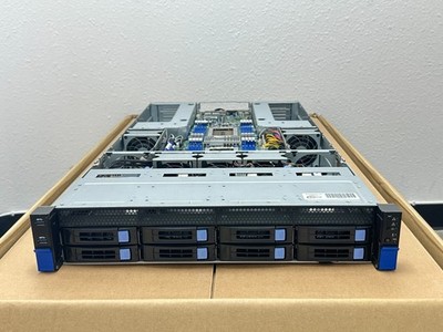 USED TYAN B8251T83E8HR-2T-N 2U Srvr Dual AMD EPYC 8-Bays NO RAM/ CPU w/ RAILS*