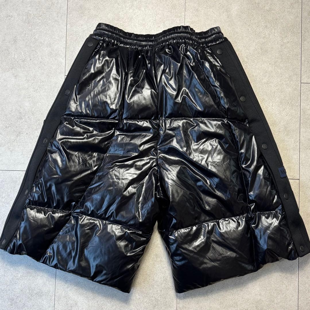 Moncler adidas Bermuda Puffer Pants Men's Black M Used thumbnail 11