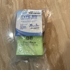 Reinlichkeit Type BB Vacuum 19 bags for Oreck Canister +2 Filters. Open package 