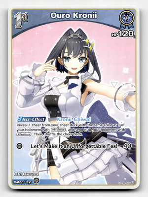 hololive OFFICIAL CARD GAME Ouro Kronii (U) - Blooming Radiance