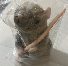 NEW Harry Potter Scabbers 11" Plush Wizarding World Mouse Rat Pet Ron Weasley