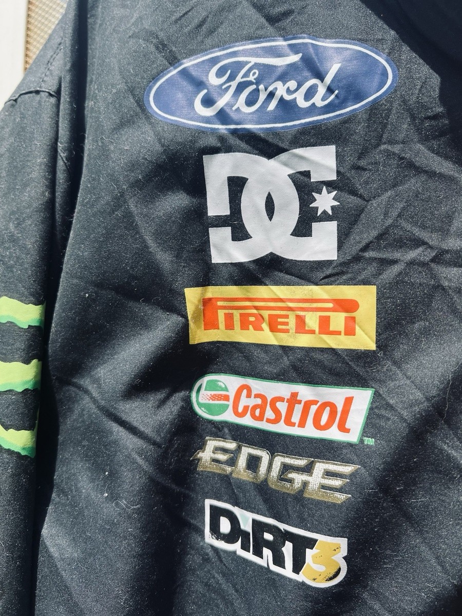 Ken Block DC Monster racing windbreaker jacket size large great