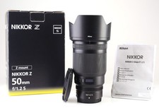 Nikon Z Nikkor 50mm F1.2 S Prime Full Frame Mirrorless Z Mount Lens  Boxed Caps