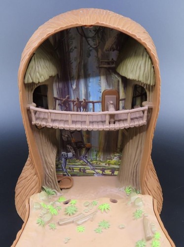Star Wars Micro Machines Chewbacca / Endor Transforming Action Set 1995 ...