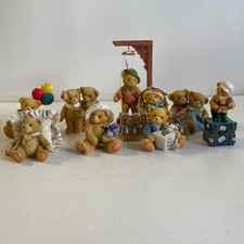 Enesco Cherished Teddies Lot of 9 No Boxes