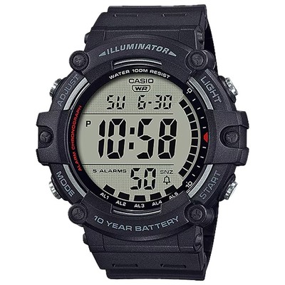 Casio Men s Digital Sport Watch with Black Dial - AE-1500WH-1AV