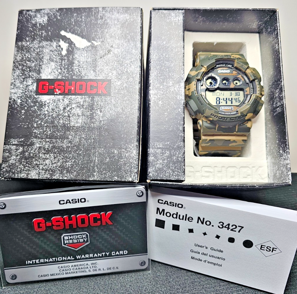 Casio G-Shock GD120CM-5 Wrist Watch for Men for sale online | eBay