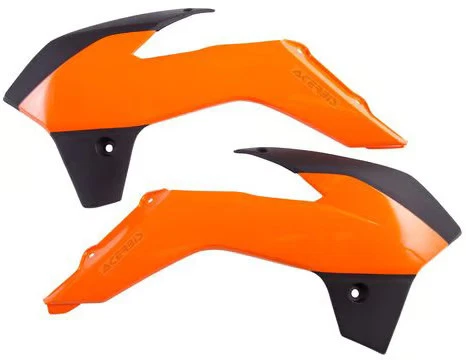 Cubierta del radiador Acerbis - naranja/negro moto moto moto 2314265225 Foto 4 de 4